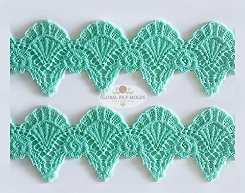 Handmade Silicone Fondant Mold/LACE MOLD 03