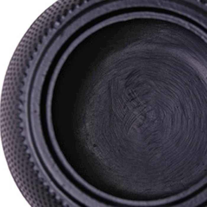 Homestia Cast Iron Teapot Warmer Black Honeycomb Pattern Antique Style 5.12"(Dia) N7