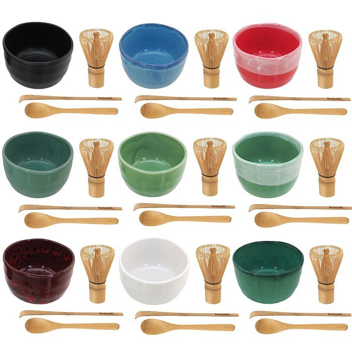 BambooMN Brand - Matcha Tea Bowl - White N14