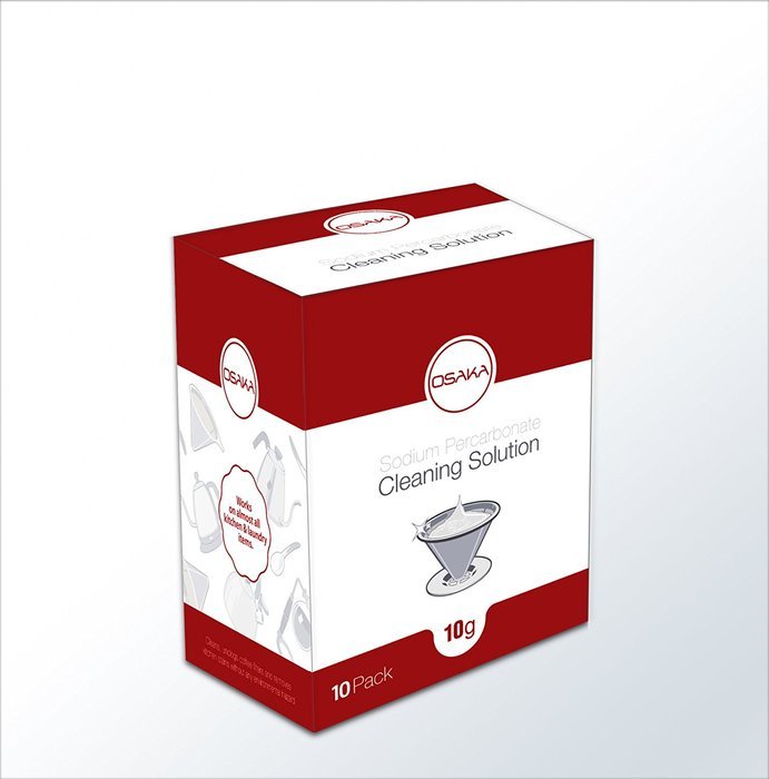 Osaka Sodium Percarbonate Cleaning Solution - Clean and Unclog Coffee Filters and Removes Kitchen Stains. (10... N2