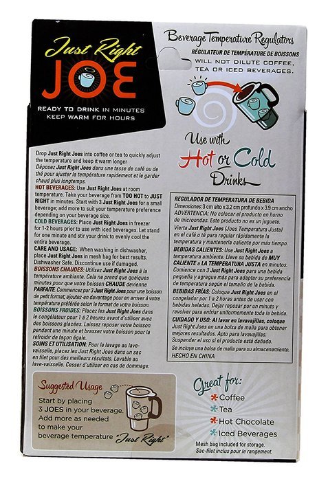 Just Right Joe Beverage Temperature Regulators N3