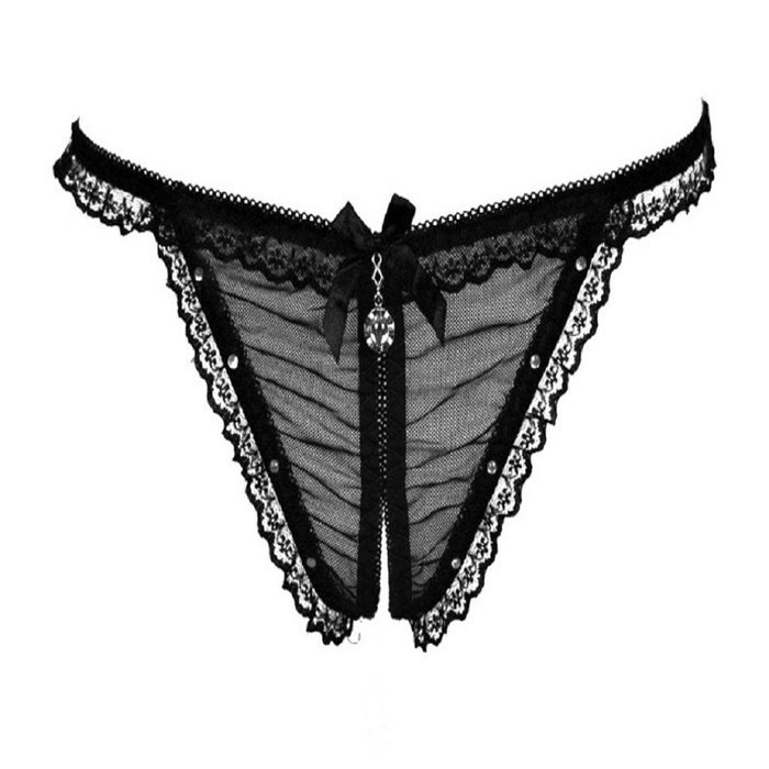 Underpants ，Beautyvan Comfortable 2016 New Female Perspective Diamond Lace Panties Underwear Low Rise Thong (Red) N7