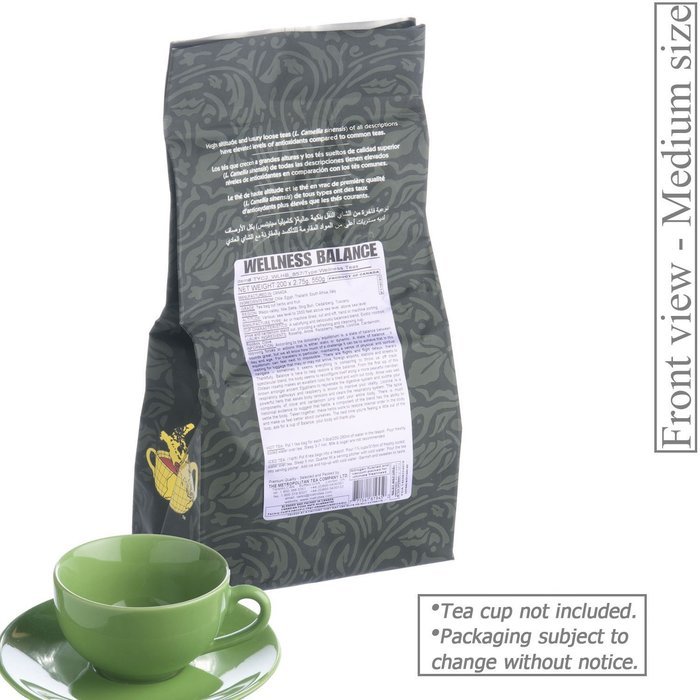 Metropolitan Tea 200 Count Pyramid Shaped Teabags, Balance N4
