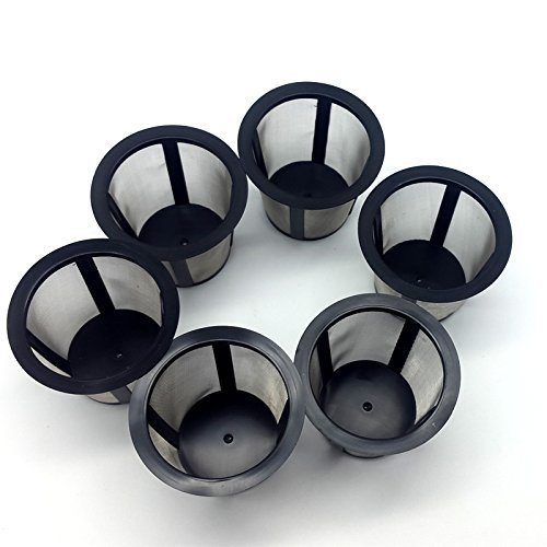 WOTW Reusable Coffee Filter Set Replacement Filter for Keurig My K-cup style Filter Housing Fits B30 B40 B50 B60... N3