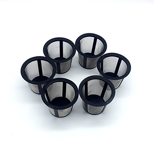 WOTW Reusable Coffee Filter Set Replacement Filter for Keurig My K-cup style Filter Housing Fits B30 B40 B50 B60... N4