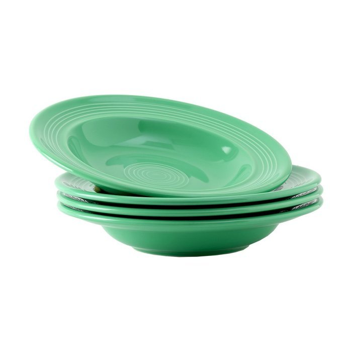 Tuxton Home Concentrix Bowl (Set of 4), 13 oz, Cayenne Red; Restaurant Grade Nonporous Virtrified China; Thermal... N26