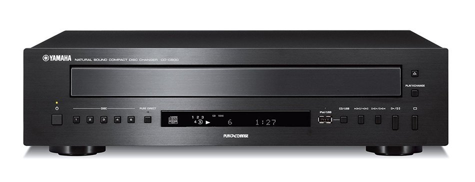 Yamaha CD-C600BL 5-Disc CD Changer (Black) N2