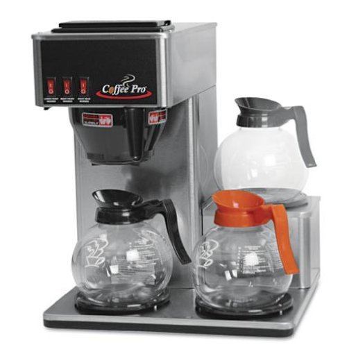 Coffee Pro CFPCP3LB Coffee Makers, 18" Length, 18" Width, 12" Height, 20 lb