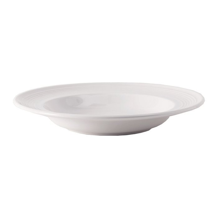 Tuxton Home Concentrix Bowl (Set of 4), 13 oz, Cayenne Red; Restaurant Grade Nonporous Virtrified China; Thermal... N38