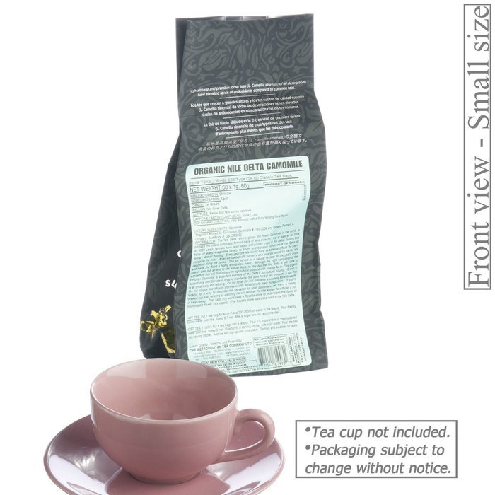 Metropolitan Tea 60 Count Classic Teabags, Nile Delta Camomile N4
