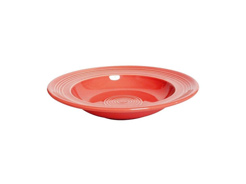 Tuxton Home Concentrix Bowl (Set of 4), 13 oz, Cayenne Red; Restaurant Grade Nonporous Virtrified China; Thermal... N43