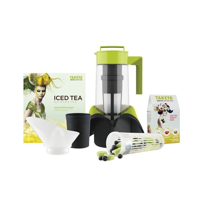 Takeya Deluxe Iced Tea Beverage System, 2-Quart