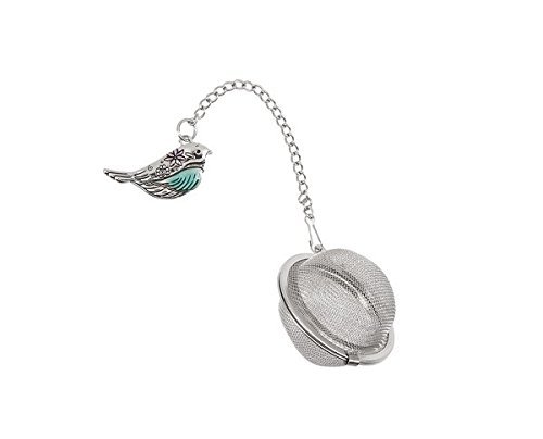 Ganz Bird Charming Tea Infuser with Enameling