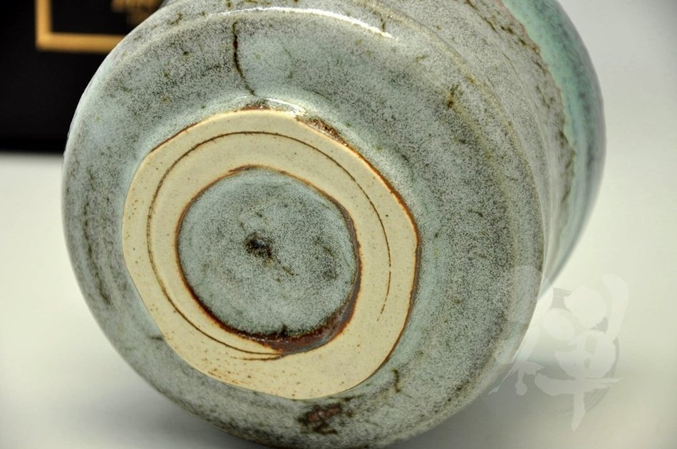 Japanese Mino Yaki ware Matcha Bowl Green Tea 10.7 / 10.7 / 8cm (4.2 / 4.2 / 3.1inch)[7322] N6