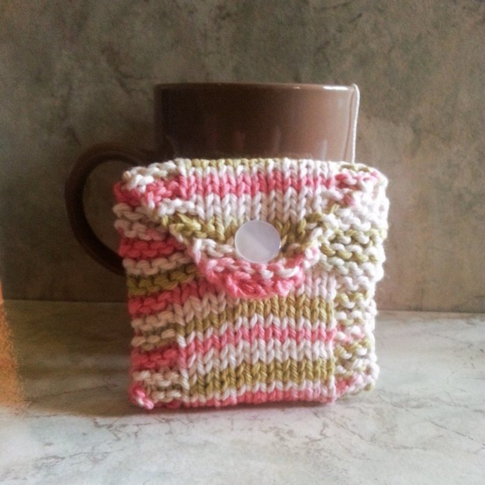 Cotton Tea Bag Tote Umbre Blossom N4