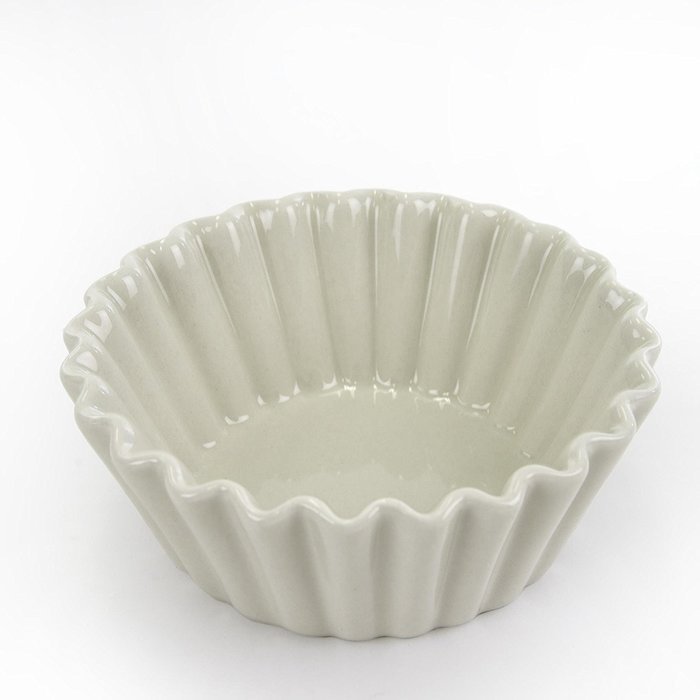 Fluted Ceramic Ramekins - Set of 6