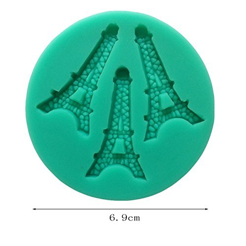 Quality First 3d Silicone Baking Fondant Cake Mold Eiffel Tower Decorating Tools Mould 1pcs N2