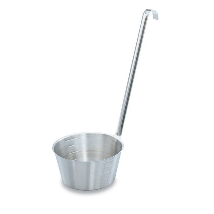 Vollrath 58700 S/S Hooked Handle 1 Qt. Graduated Dipper