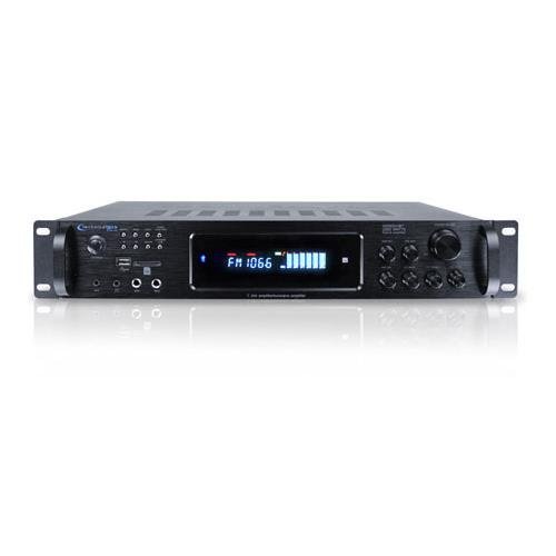 Technical Pro H2502URIBT 2500 Watts Hybrid Amplifier with AM/FM Tuner