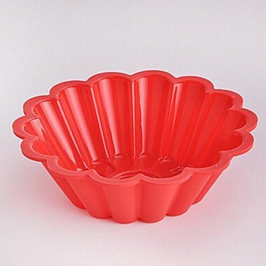 Sher Flower Shape Cake Ice Jelly Chocolate Molds,Silicone 24&iexcl;&Aacute;7.5&iexcl;&Aacute;1.8 CM(9.5&iexcl;&Aacute;3.0&iexcl;&Aacute;0.8 INCH)