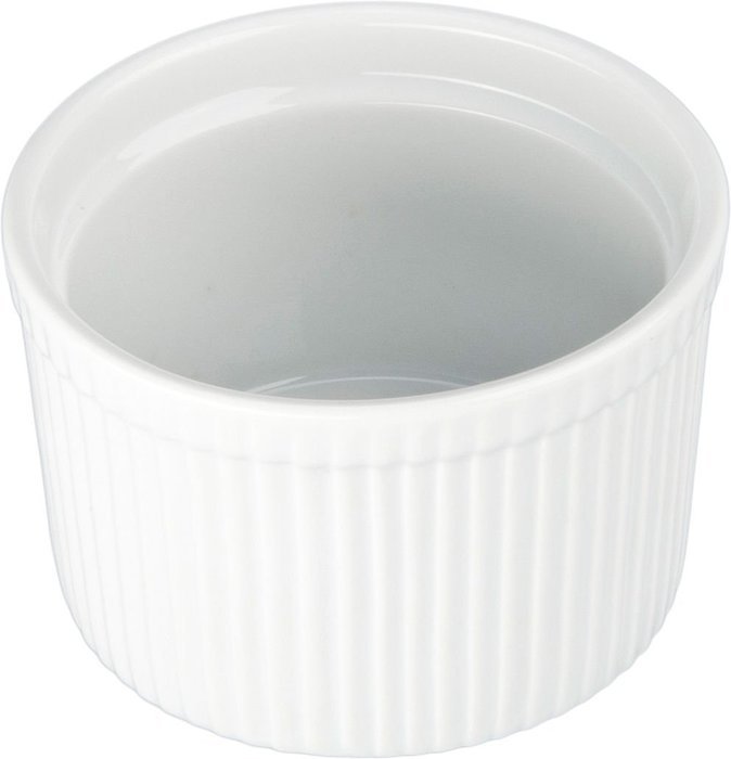 BIA Cordon Bleu White Porcelain 16 ounce Souffle Dish