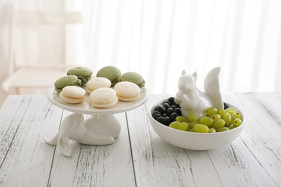 Tea Storage Bulk Candy Jars, Ceramic Reindeer Kitchen Canister Decor N37
