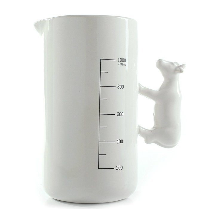 Tea Storage Bulk Candy Jars, Ceramic Reindeer Kitchen Canister Decor N41
