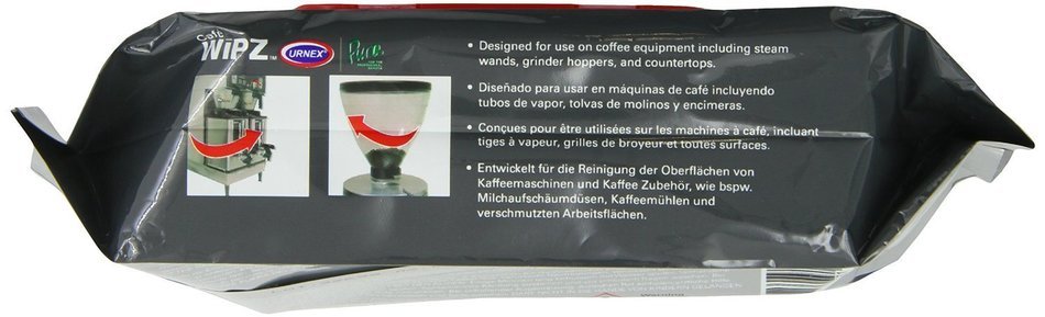 Urnex Caf&eacute; Wipz, 100-Count Bag N4