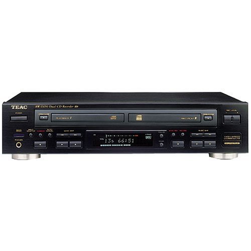 Refurbished Teac RWCD22-RB Dual-Deck CD Player and Recorder (Discontinued by Manufacturer)