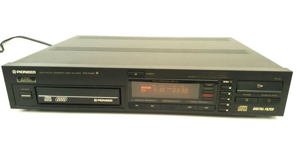 Pioneer PD-M40 6 Disc Multi Player Compact Disc Changer Player N5