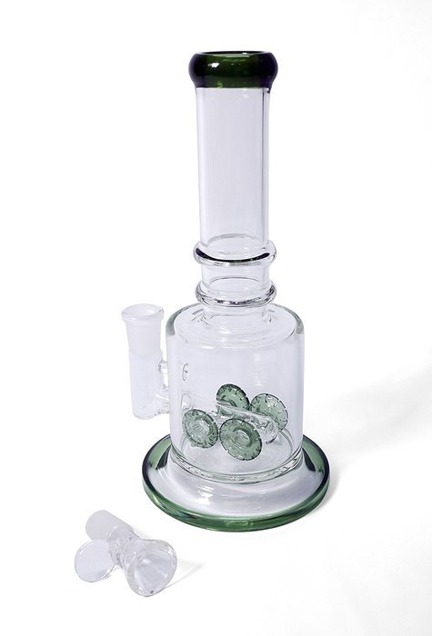 25cm Shower Head Diffuser Glass Hookah with Bowl N2