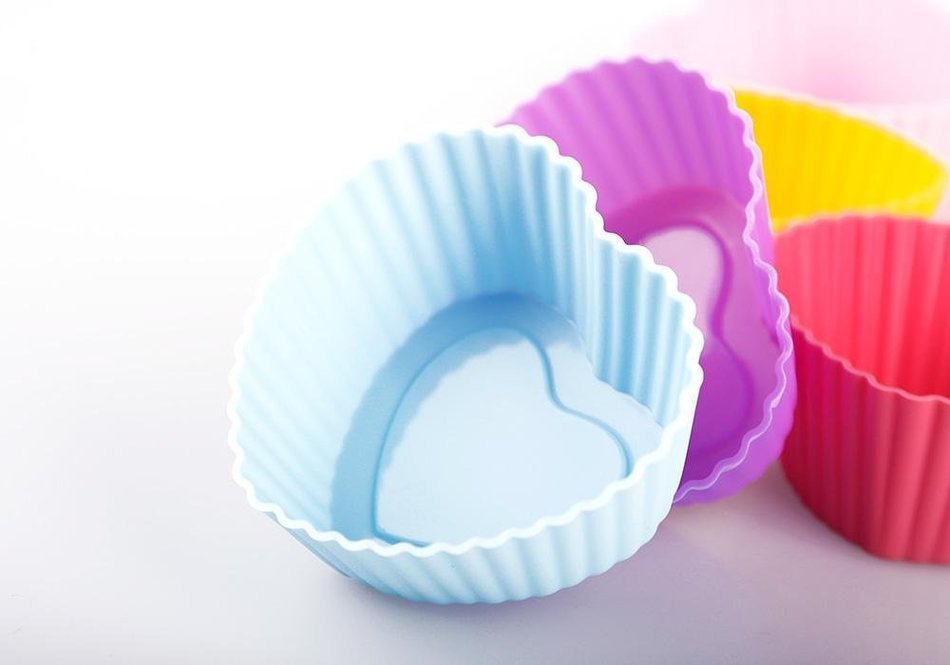 Heart Silicone DIY Cupcake Jelly Chocolate Ice Soap Muffin Mold Mould N5