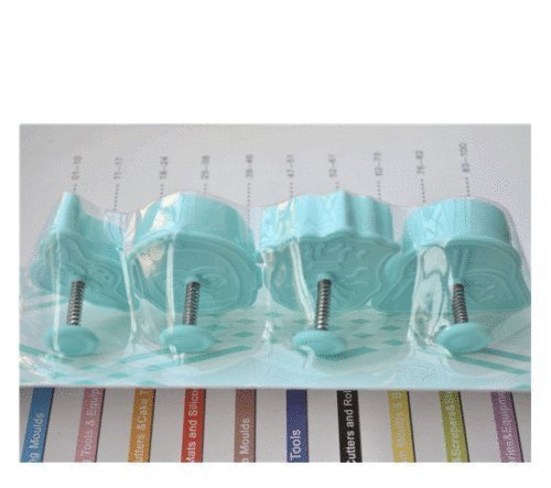 Anyana 4pcs Star wars Cookie Cutter plunger Sugarcraft Cake Decoration Birthday baking N3