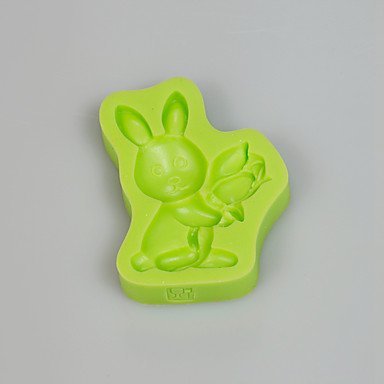 Y&XL&H Easter Bunny Tulip Silicone Mould Fondant Cake Decorating Tools for Chocolate Cupcake Candy Polymer Clay... N3
