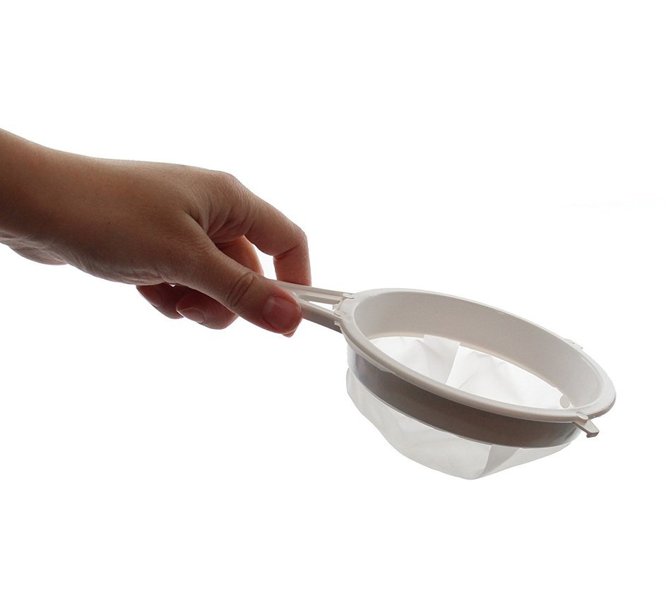Ybm Home Tea Strainer Plastic Fine Mesh to Sift Dry and Wet Ingredients Ba455 (2.5 inch) N4