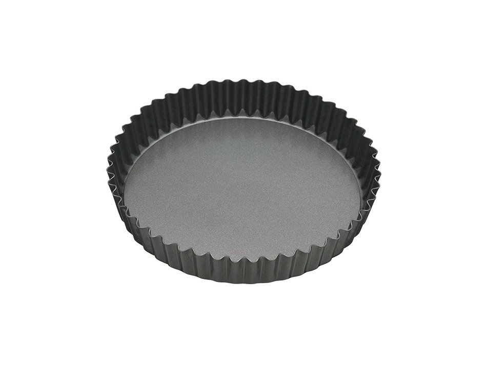 23cm Non-stick Fluted Loose Base Round Quiche Tin N2