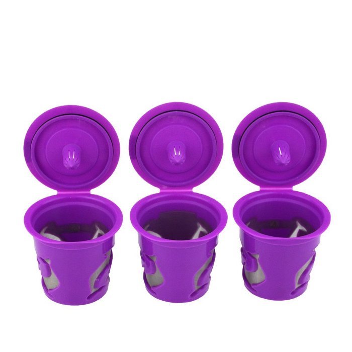 MG Coffee 3 Pack K-Cup Reusable Filters for Keurig 1.0 and 2.0 Brewers, K200, K250, K300, K350, K400 K500 N5