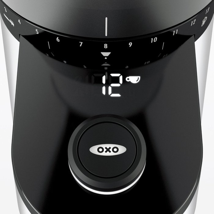 OXO On Conical Burr Coffee Grinder with Intelligent Dosing Scale N4