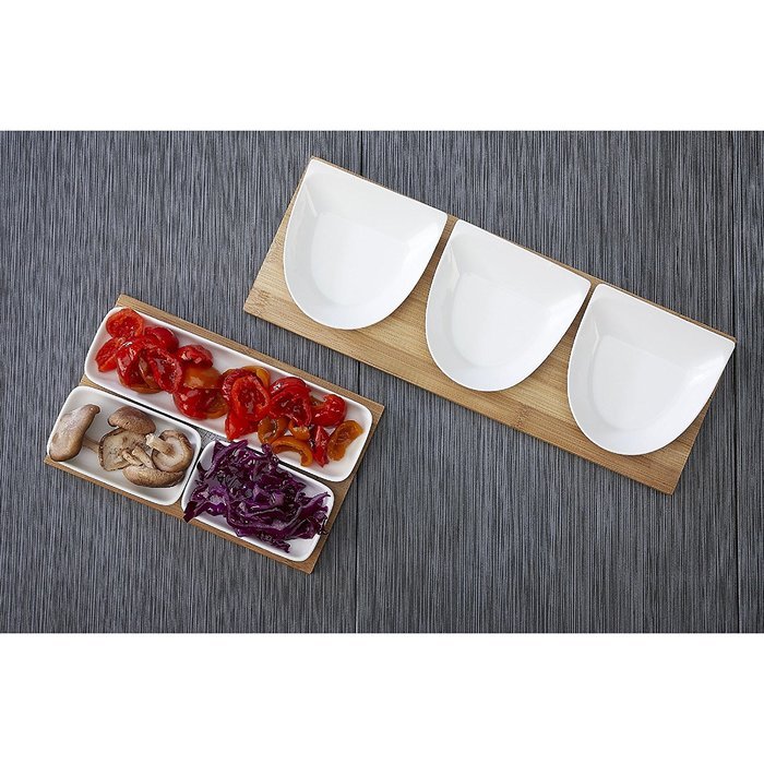 IMPULSE! Fonda Snack Set, White, 24-Pack N2