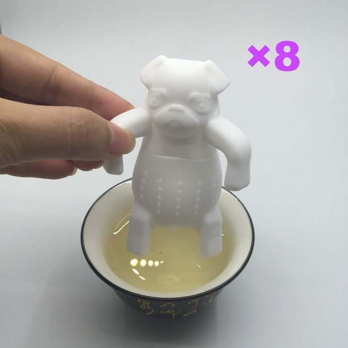 QOCOO Pack of 5 Loose Leaf Tea Infuser Strainers for Herbal Weight Loss Tea and Mulling Spices Made from Food-Grade... N4