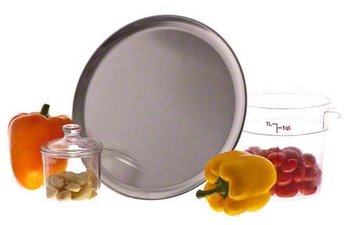 Update International PT-CS10 Aluminum Coupe Style Pizza Tray, 10-Inch - Set of 12 N4