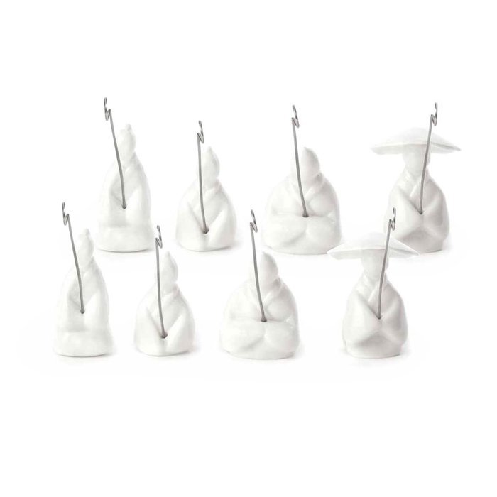 Kikkerland Silicone Tea Holder Fisherman - Set Of 2