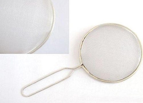 Efbock Stainless Steel Fruit Juicer Filter Screen Colander Strainer Soybean Milk Oil Removal Filter Net