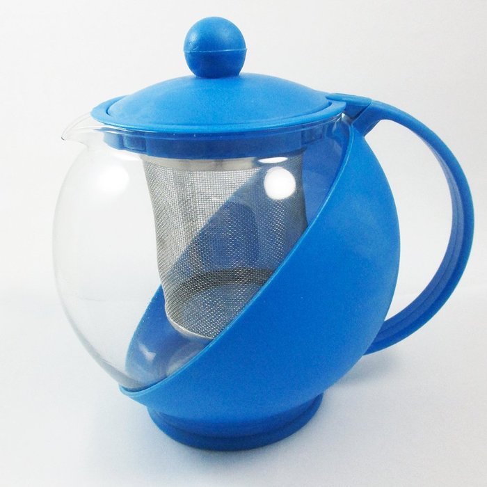 1 Pc Glass Tea Kettle Pot Thermo Teapot Filter Brewer Steep Infuser Coffee 25 Oz N4