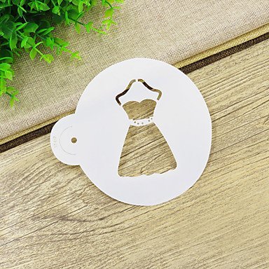 Sher Fashionista Cookie Stencil Set,Tools Cake Decoration Stencil,Fondant Stencils Cake Decorating Tool Set, N2