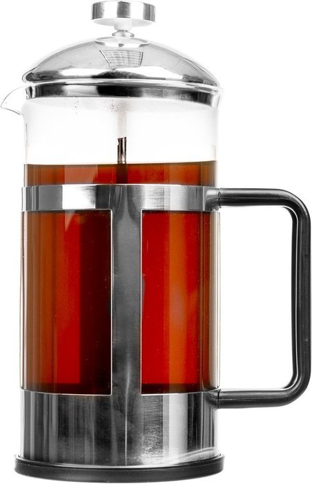 Professional French Press Coffee Maker - Stylish 34 Oz Stainless Steel & Glass French Press Coffee Press & Tea... N5