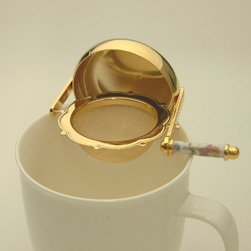 MINTON Rotation Tea Strainer Gold plating HH050G from Japan N3