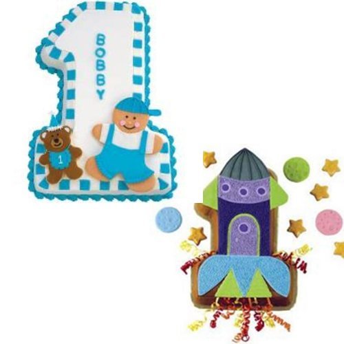 Topro Number One Shaped Cake Baking Tin Pan Celebration Special Occasion N2