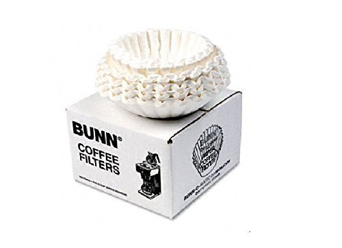 BUNN : Flat Bottom Coffee Filters, 12-Cup Size, 250 Filters/pack -:- Sold as 2 Packs of - 250 - / - Total of 500...