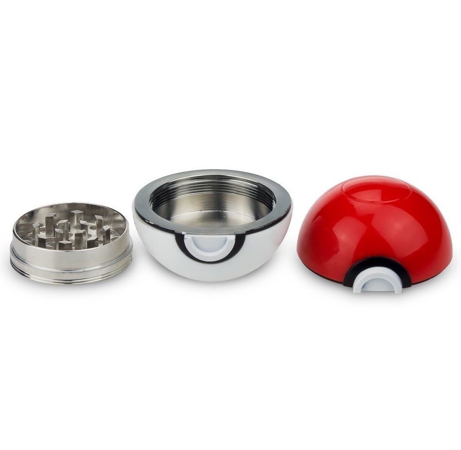 Pokemon Grinder - #1 Official Pok&eacute;mon Weed Grinder, Spice Grinder, Tobacco Grinder, Pokeball Grinder, Herb Grinder... N2